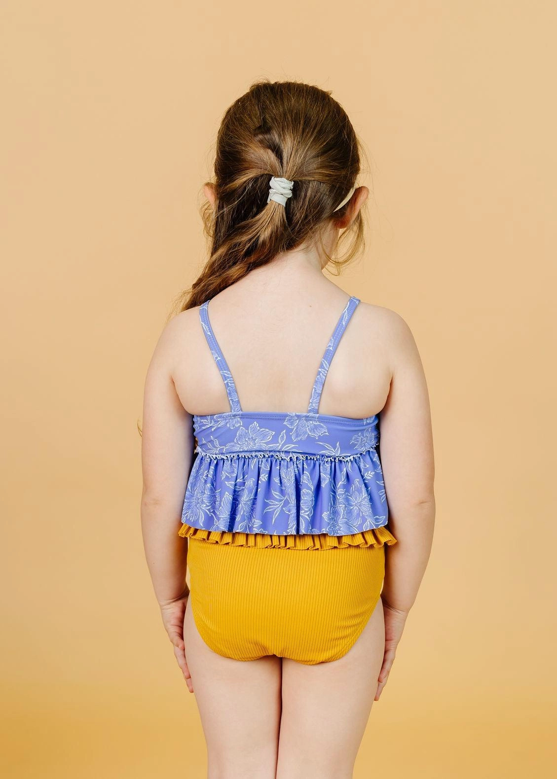 Elegant Floral | Mini Peplum Top