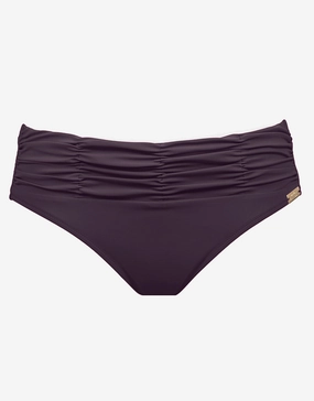 Elements Bikini Pant - Deep Sepia adjustable swim bottoms women, flattering bikini bottoms