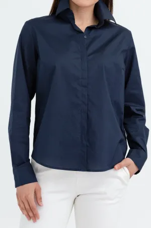 ELIA SHIRT IN COTTON POPLIN STRETCH