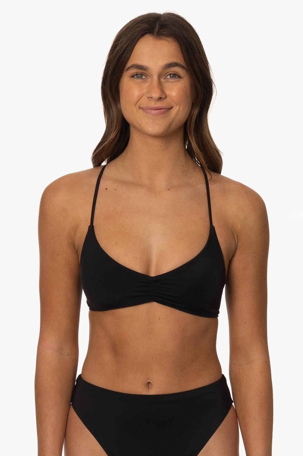 Eliana Bikini Top - Black
