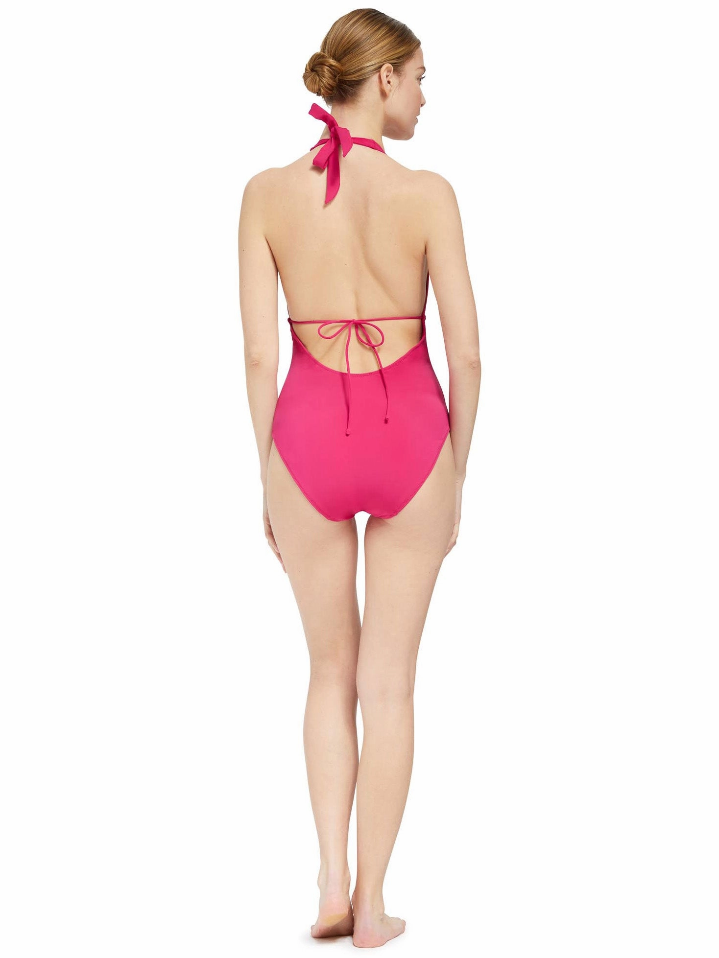 Elizabeth One Piece Fuchsia