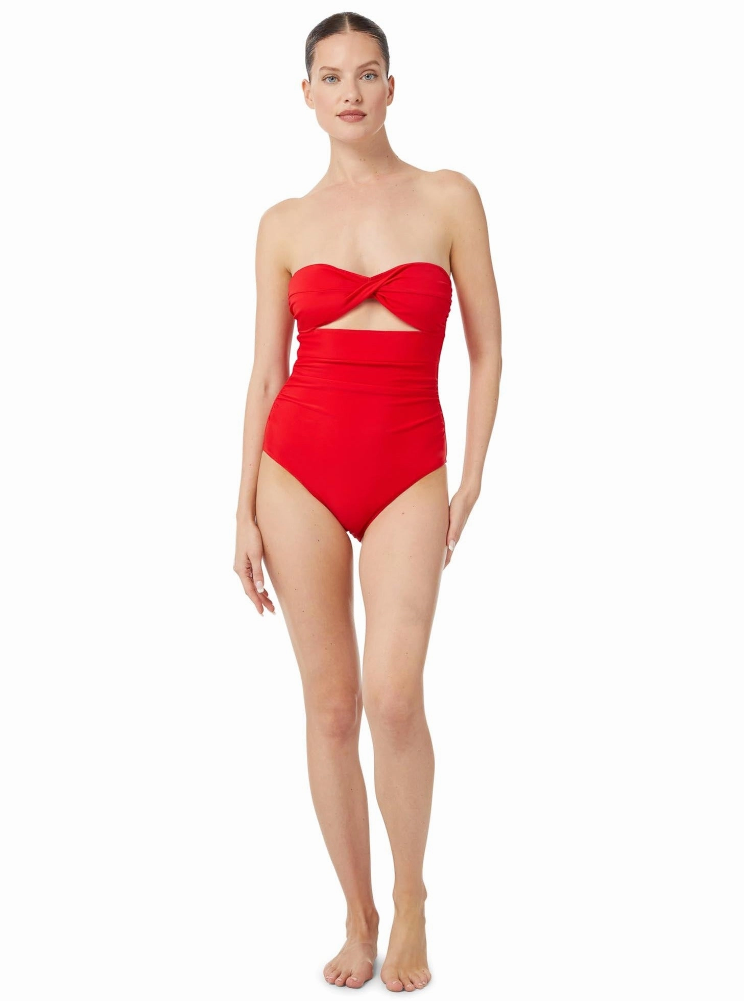 Ella One Piece Cherry Red
