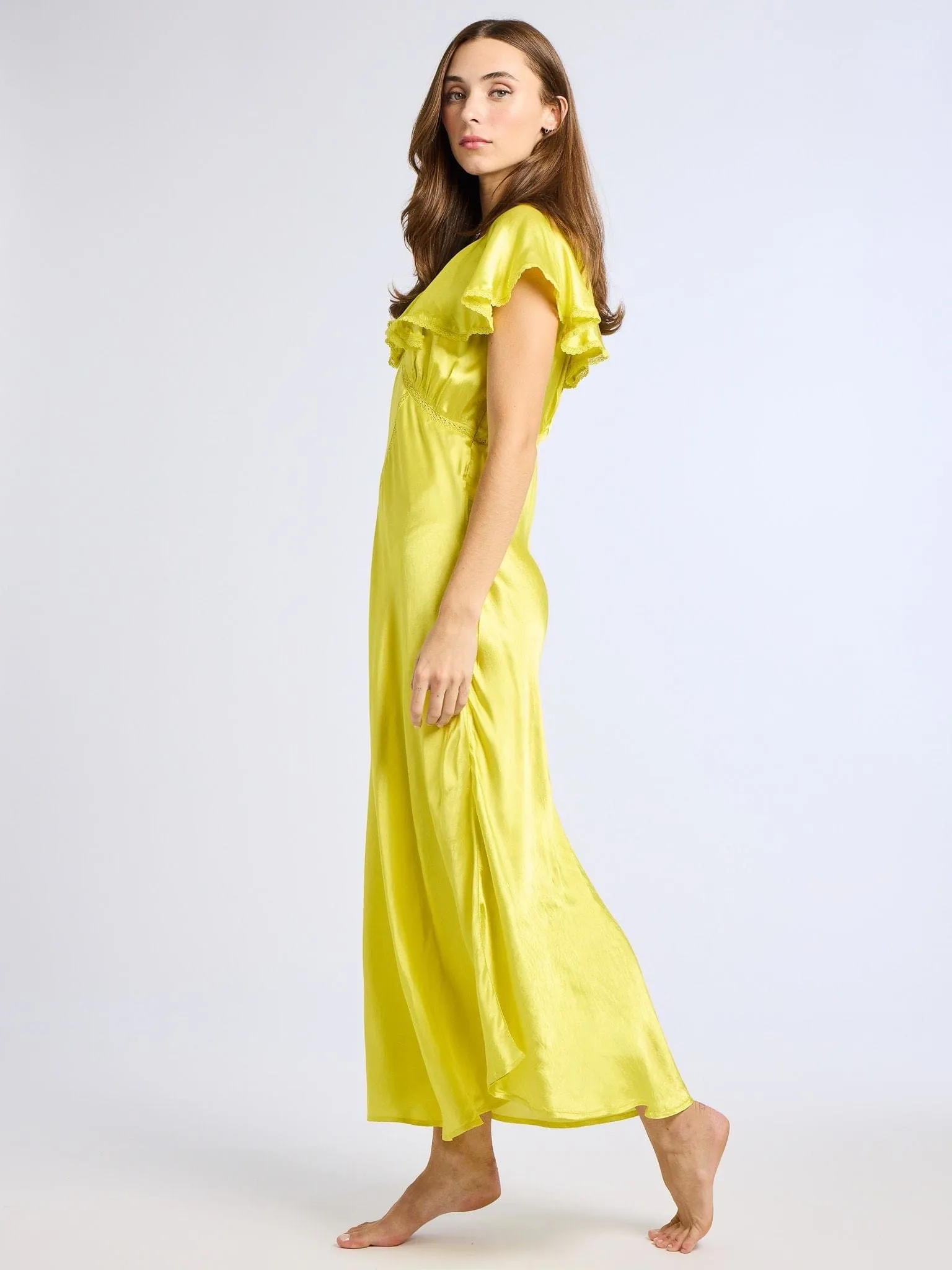 Eloise Dress in Citron