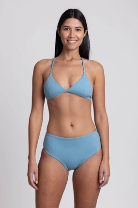 Elzie Bikini Bottom - Bluebell all types of swimwear, full coverage swimwear for all ages
