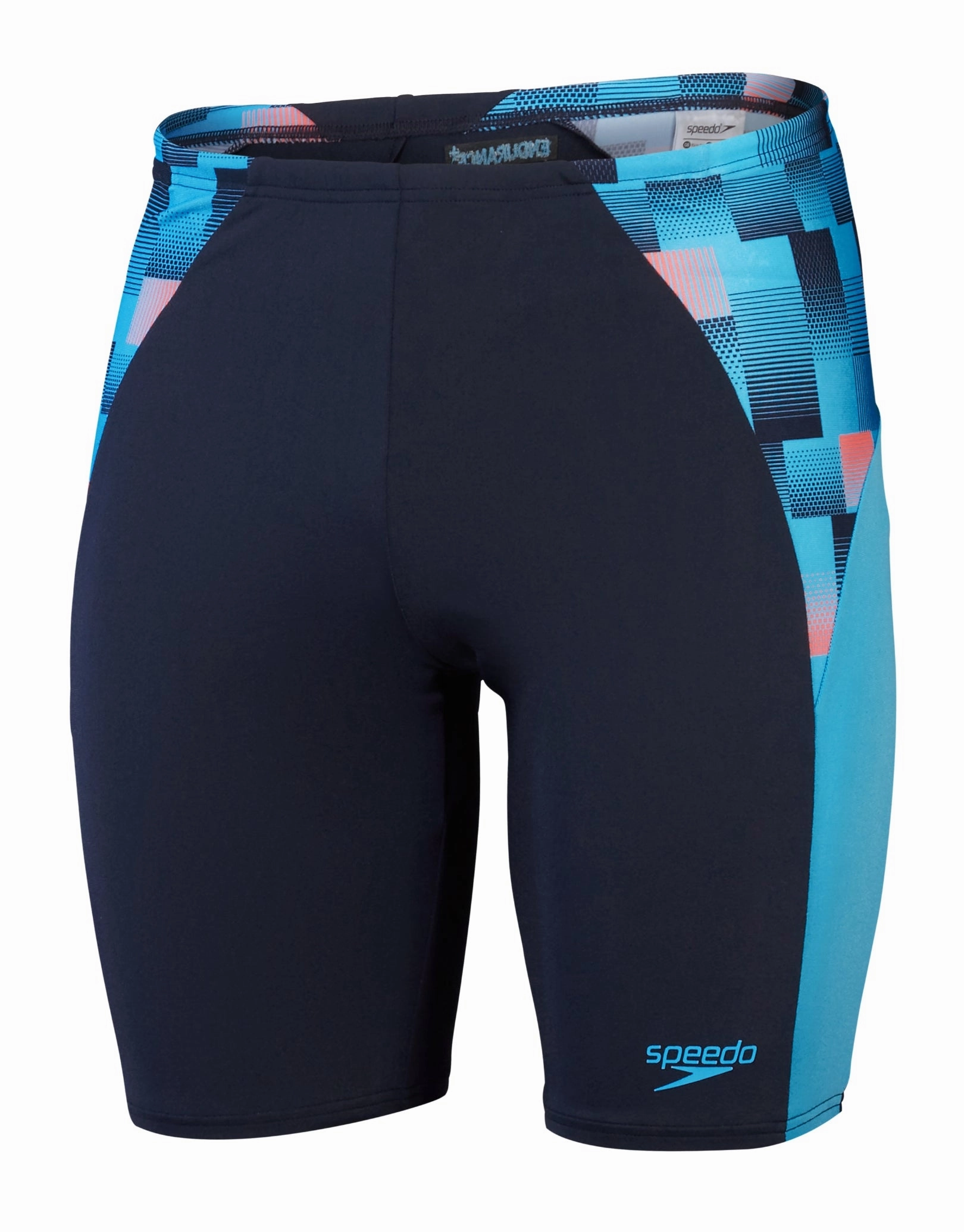 Endurance  Max Splice Swim Jammer - Navy/Blue