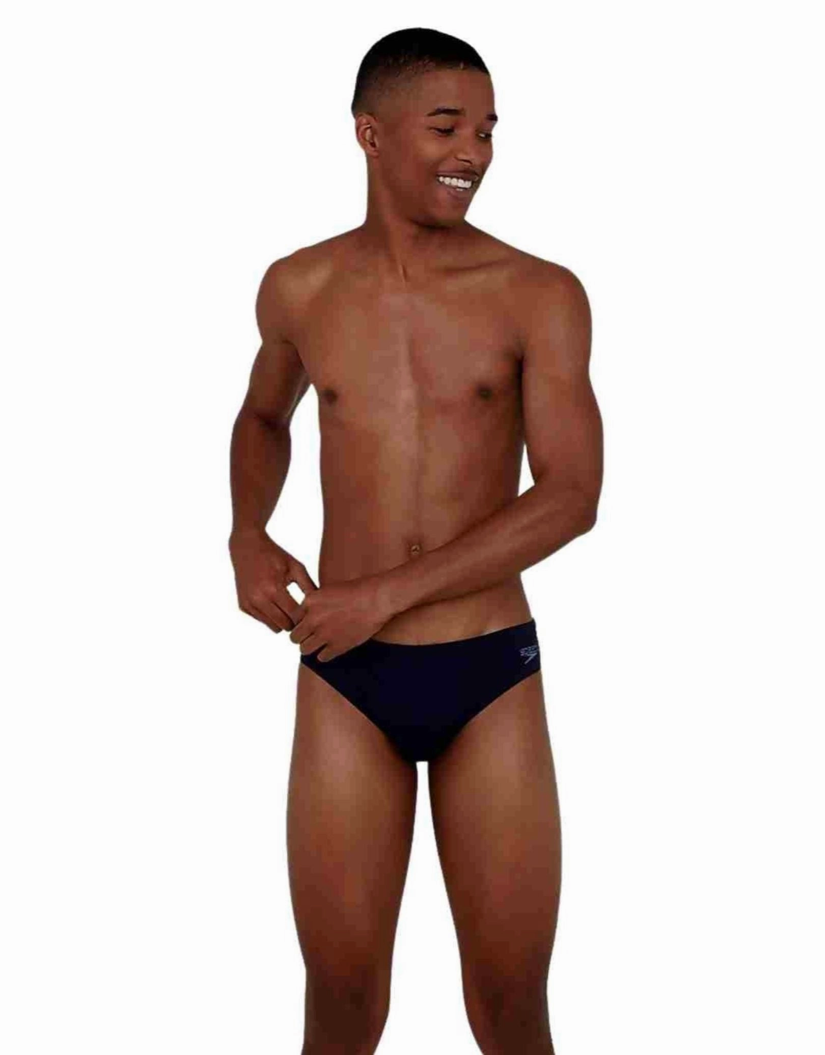 Endurance Plus 7cm Sportsbrief - Navy speedo mens swimwear, speedo training swimsuits