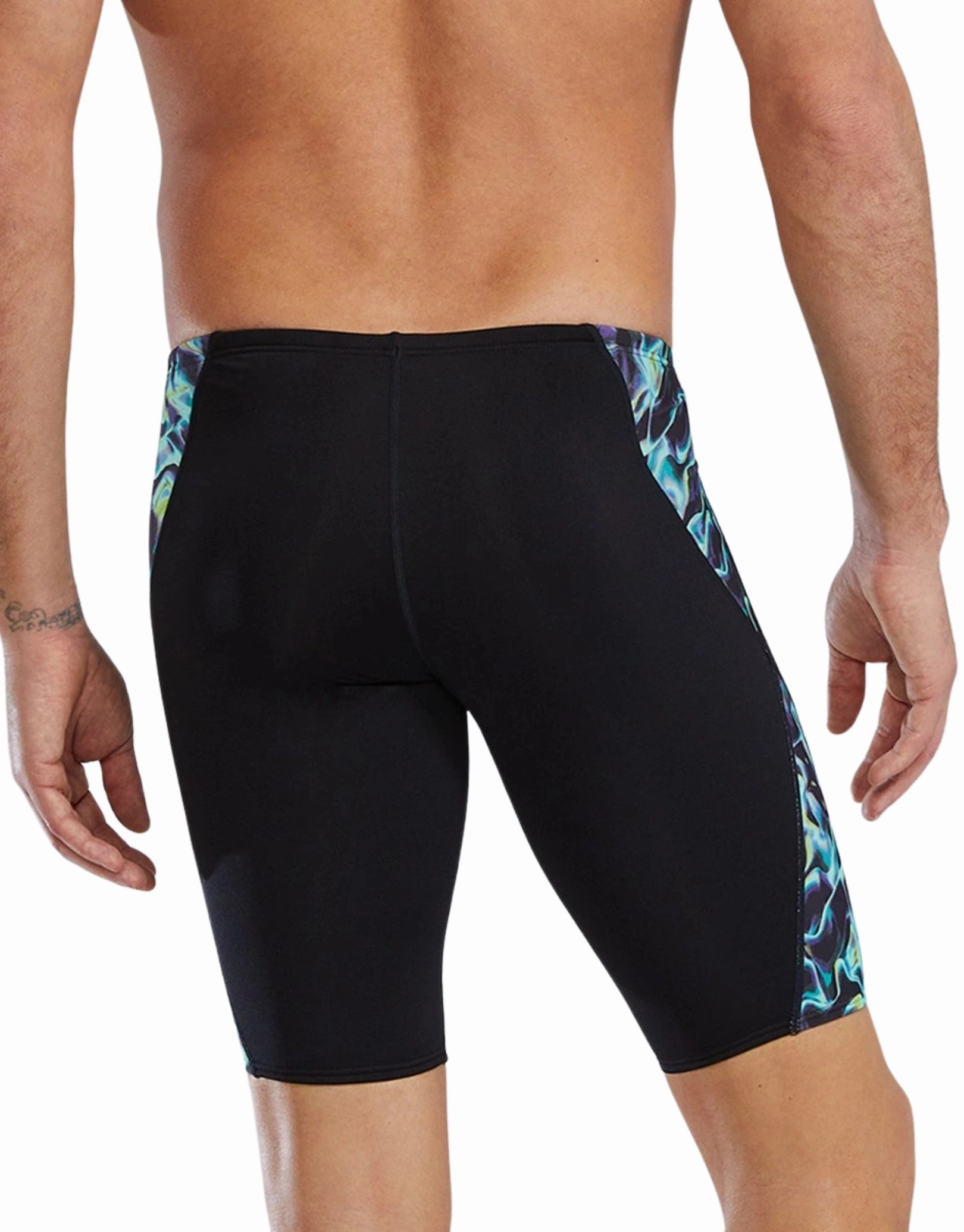 Energia Durafast Elite Blade Splice Swim Jammer - Black/Green