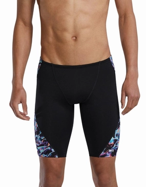 Energia Durafast Elite Blade Splice Swim Jammer - Black/Multi tyr competition swimwear, tyr swimsuits for athletes