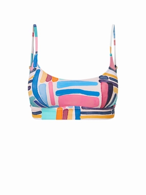 Erika Top Modern Art high waist swimwear women, swimsuit for women beachwear