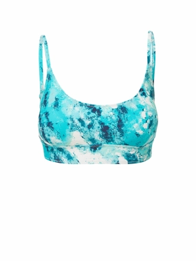Erika Top Ocean View strapless swimwear tops, lightweight swim tops