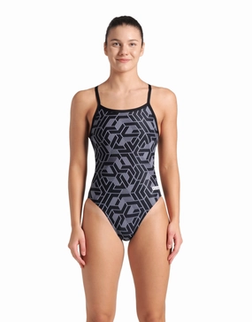 Escape Challenge Back Swimsuit - Black Team arena swimwear for men, arena competitive swimsuits