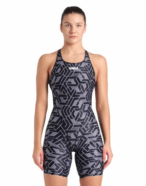 Escape Full Body Kneesuit - Black/Multi arena swimwear for men, arena competitive swimsuits