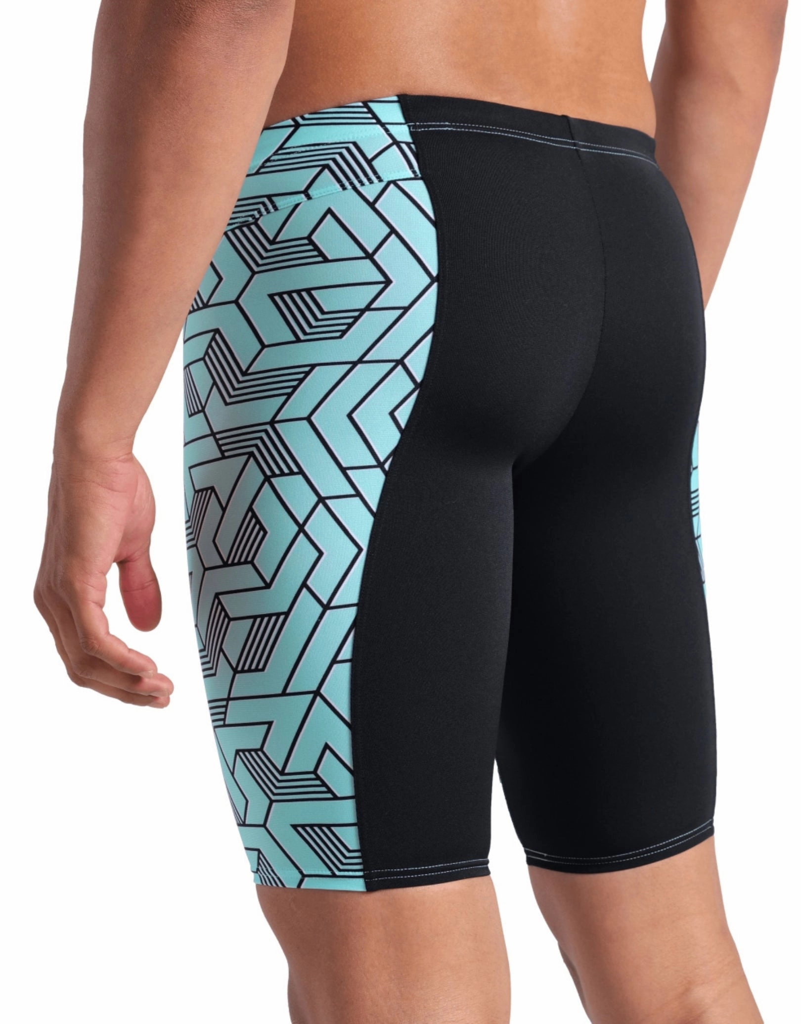 Escape Swim Jammer - Black/Water
