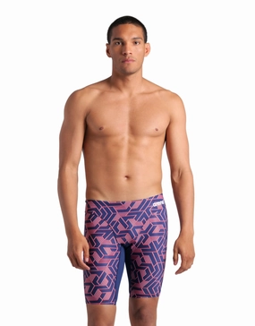 Escape Swim Jammer - Navy/Team Red arena swimwear for men, arena competitive swimsuits