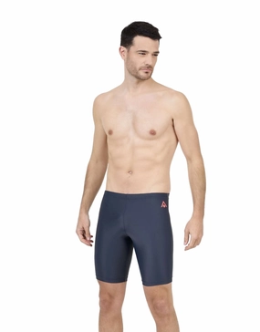 Essential Mens Jammer - Dark Grey/Coral aqua sphere swimwear, professional aqua sphere swimsuits