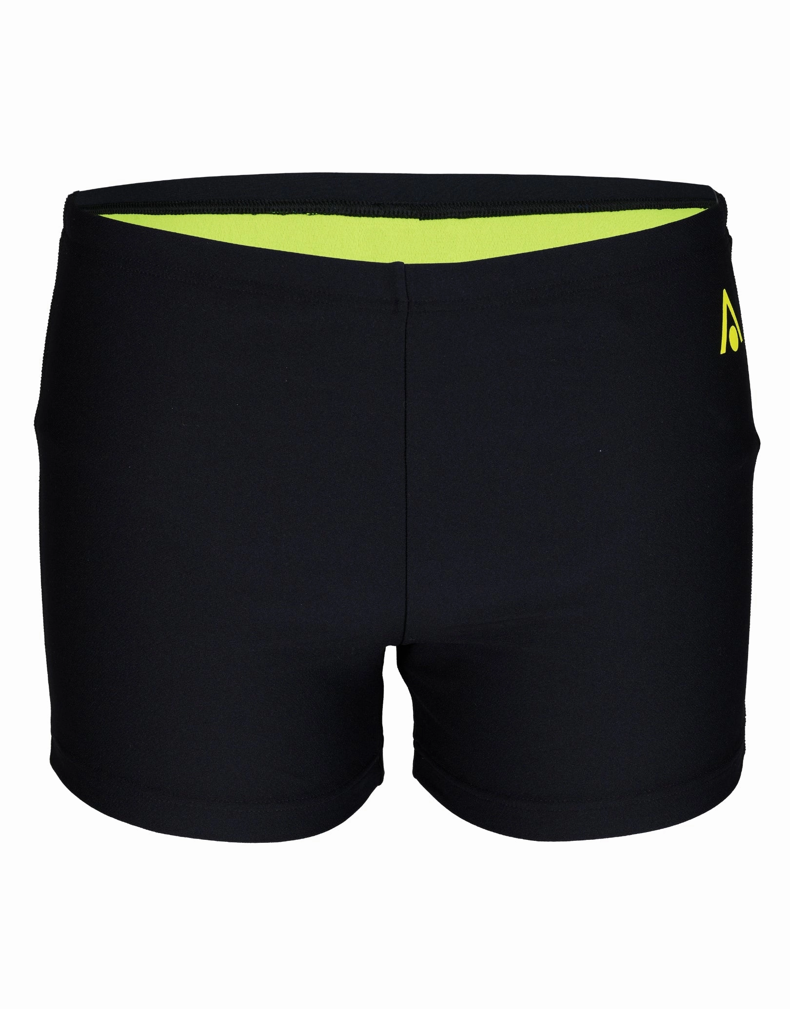 Essential Swim Boxer - Black/Yellow