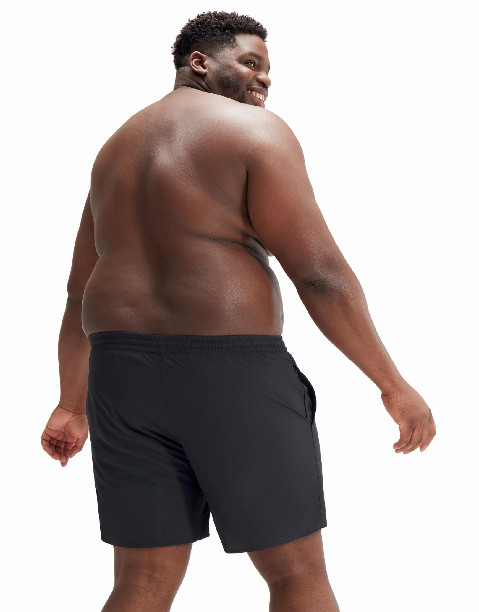 Essentials Plus 16" Watershorts - Plus Size - Black