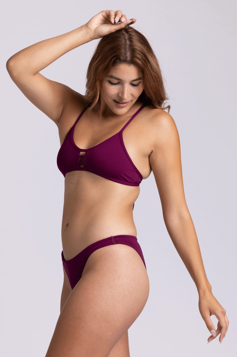 Europe Bikini Bottom - Cabernet