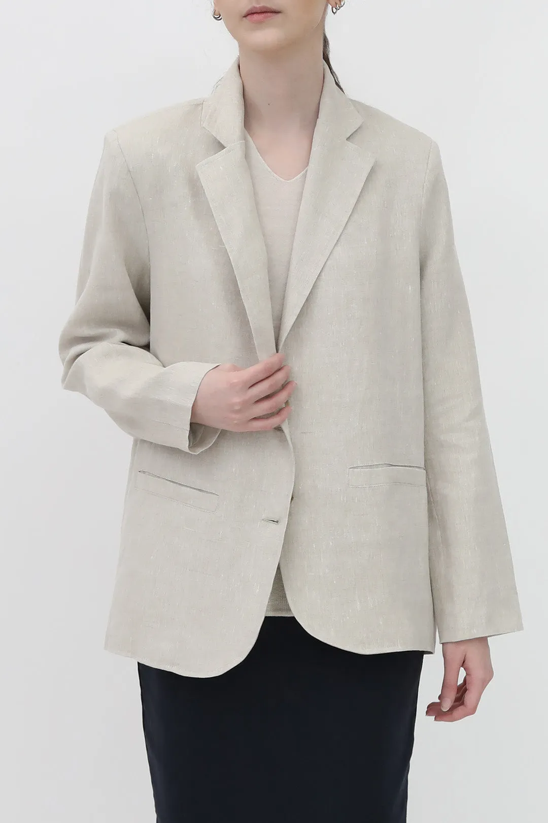 EVERETT EASY ITALIAN LINEN BLAZER