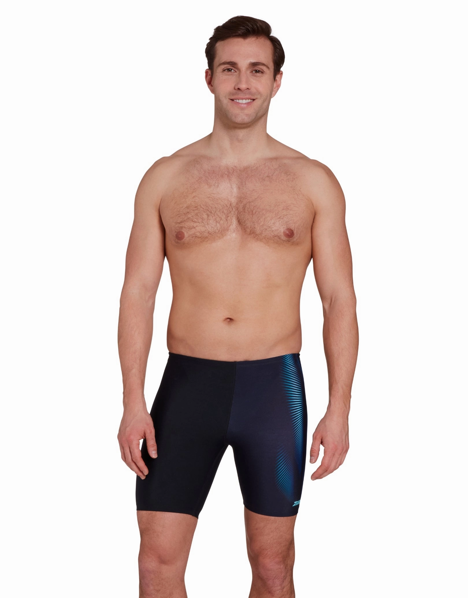 Extender Mid Swim Jammer - Black/Blue zoggs swimwear for women, zoggs goggles and swimsuits