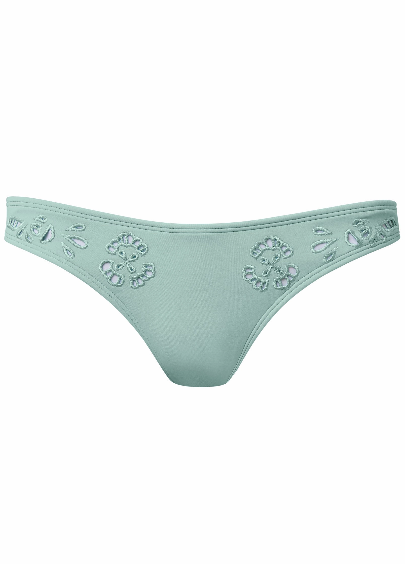 Eyelet Scoop Moderate Bottom - Blue Endeavor & Pearl White
