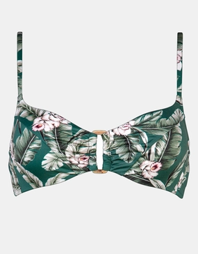 Fantasy Resort Underwired Bikini Top - Jungle Boogie full coverage swim tops, cute bikini tops
