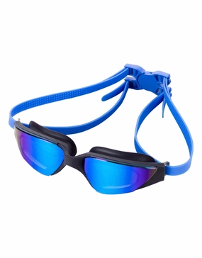 Fashy Splash II Mirrored Adult Swim Goggles - Blue/Black fashy swimwear collection, fashy thermal swimwear