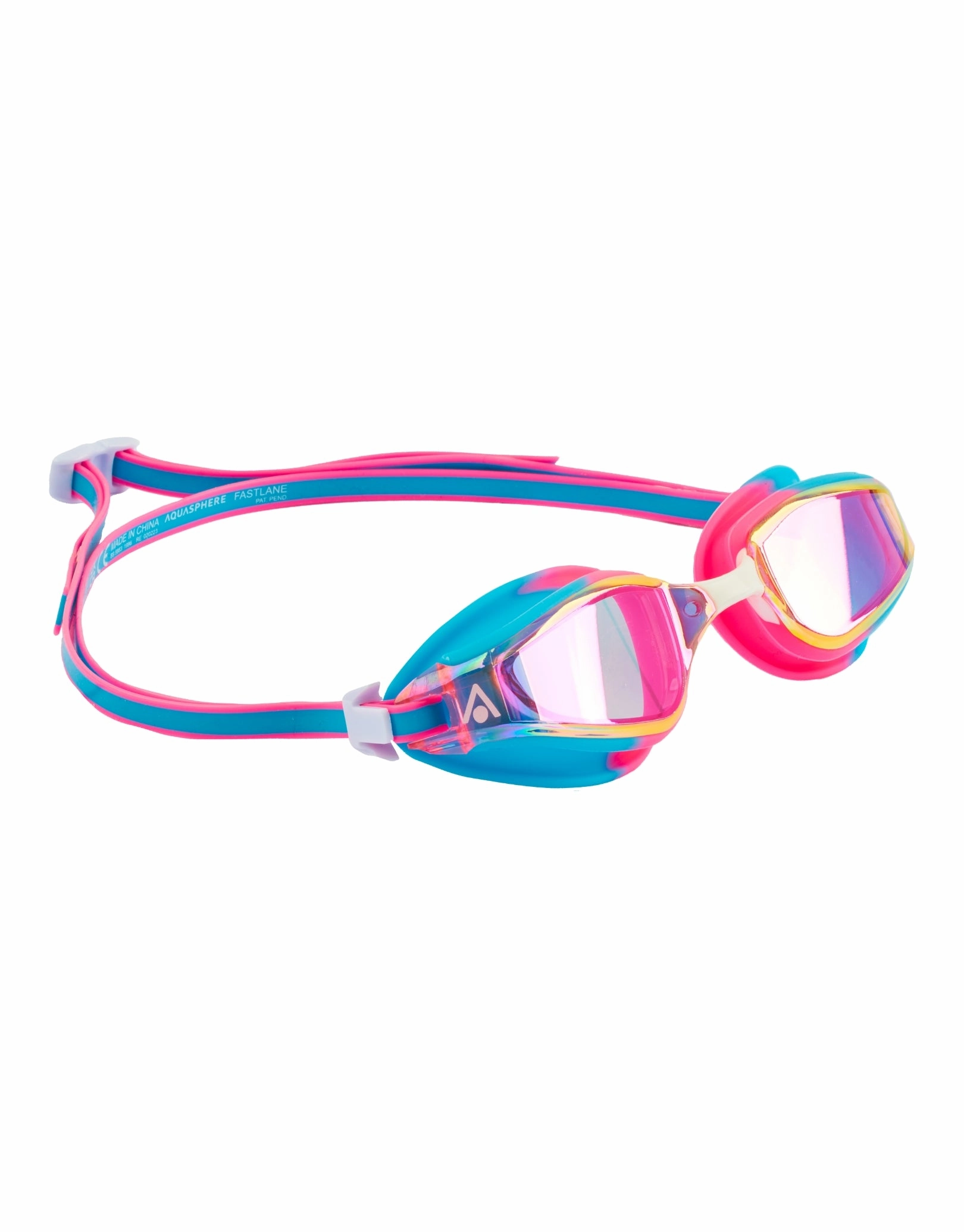 Fastlane Swim Goggles - Limited Edition Titanium Mirrored Lens