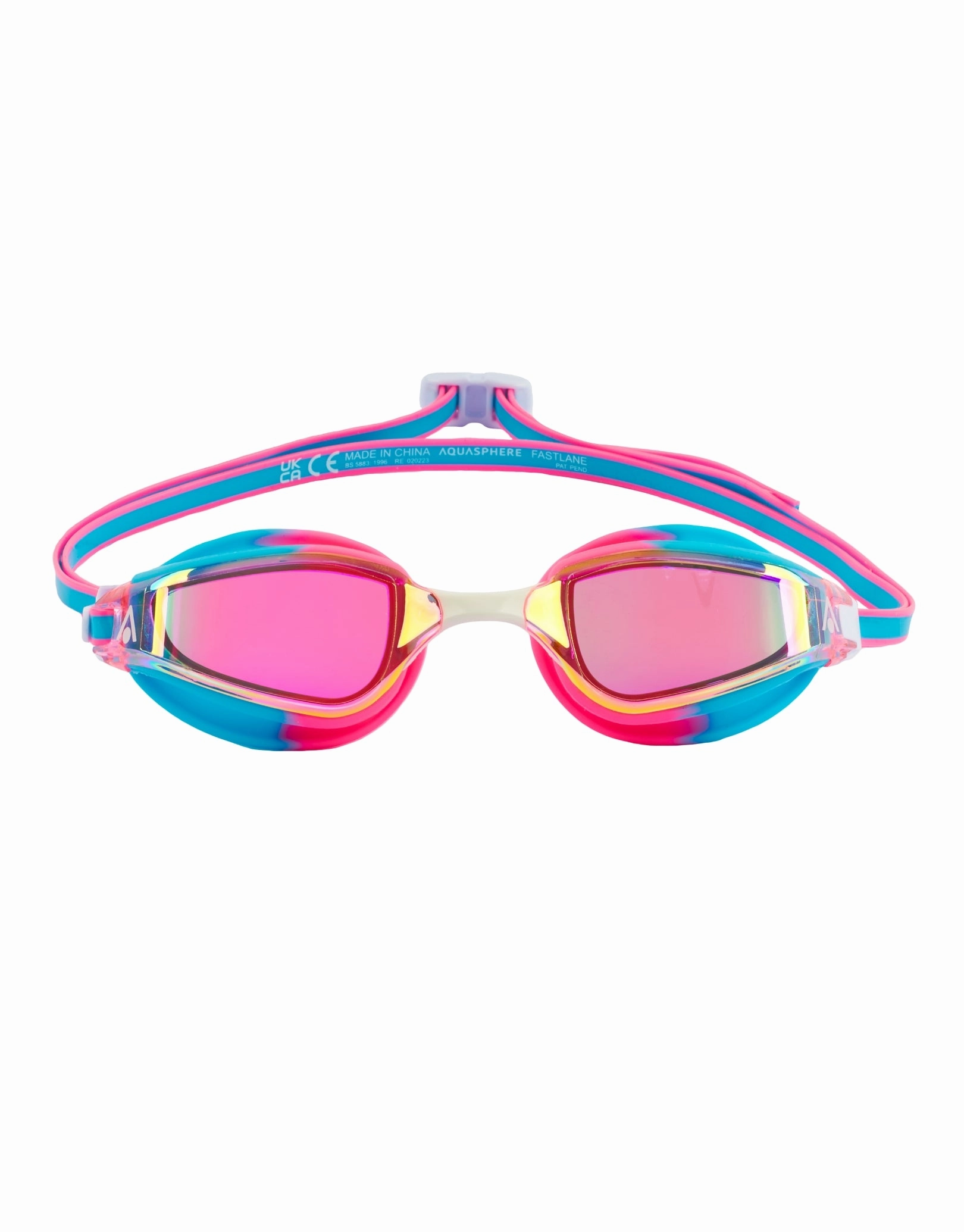 Fastlane Swim Goggles - Limited Edition Titanium Mirrored Lens