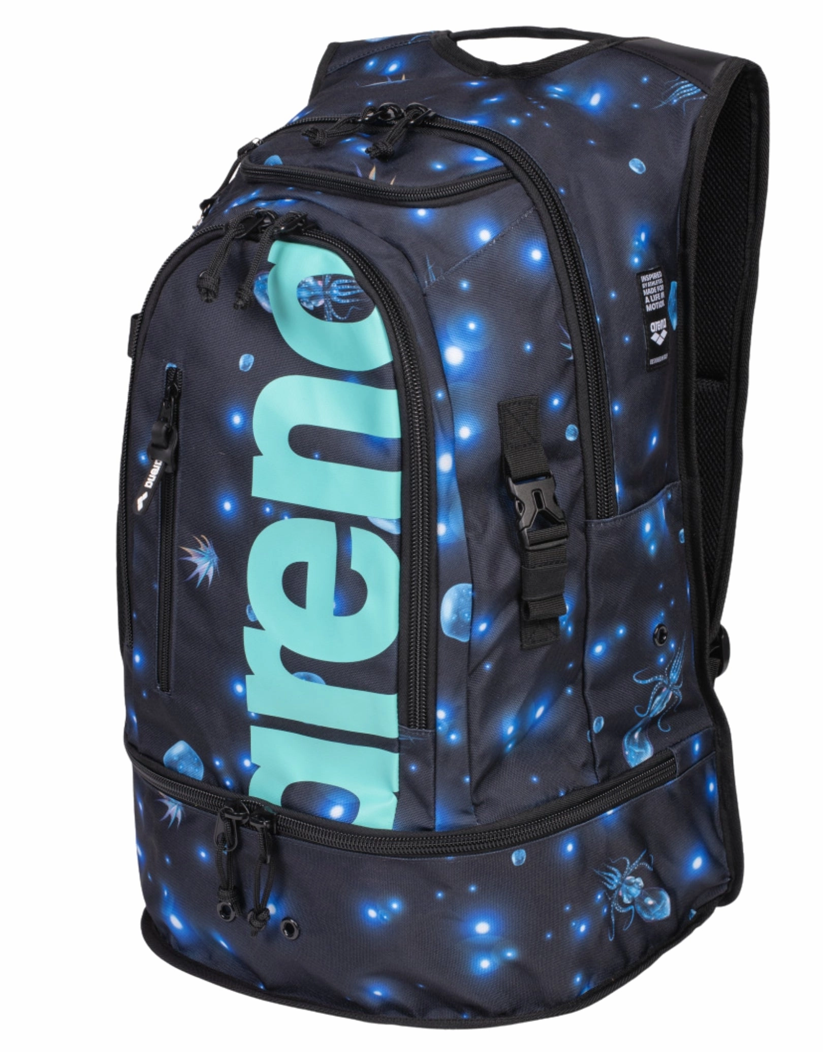 Fastpack Aqua 3.0 Allover Swim Bag - 40L - Limited Edition arena swimwear for men, arena competitive swimsuits