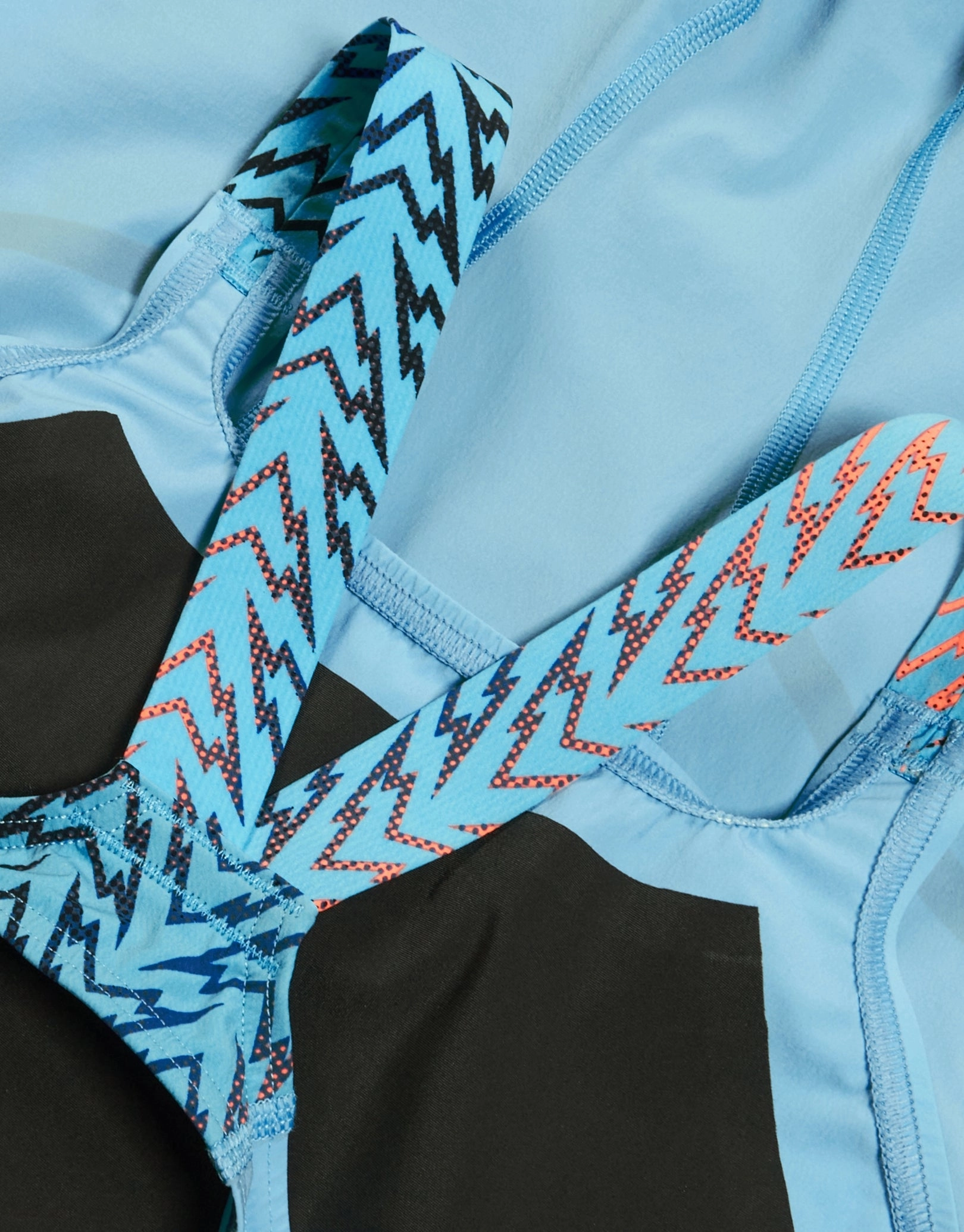 Fastskin LZR Ignite Kneeskin - Limited Edition - Light Blue/Red