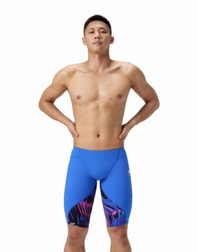 Fastskin LZR Ignite Swim Jammer - Blue/Multi speedo mens swimwear, speedo training swimsuits
