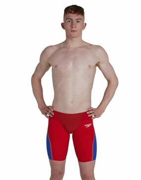 Fastskin LZR Pure Intent Jammer - Red/Blue casual mens swimwear, affordable swimwear for men