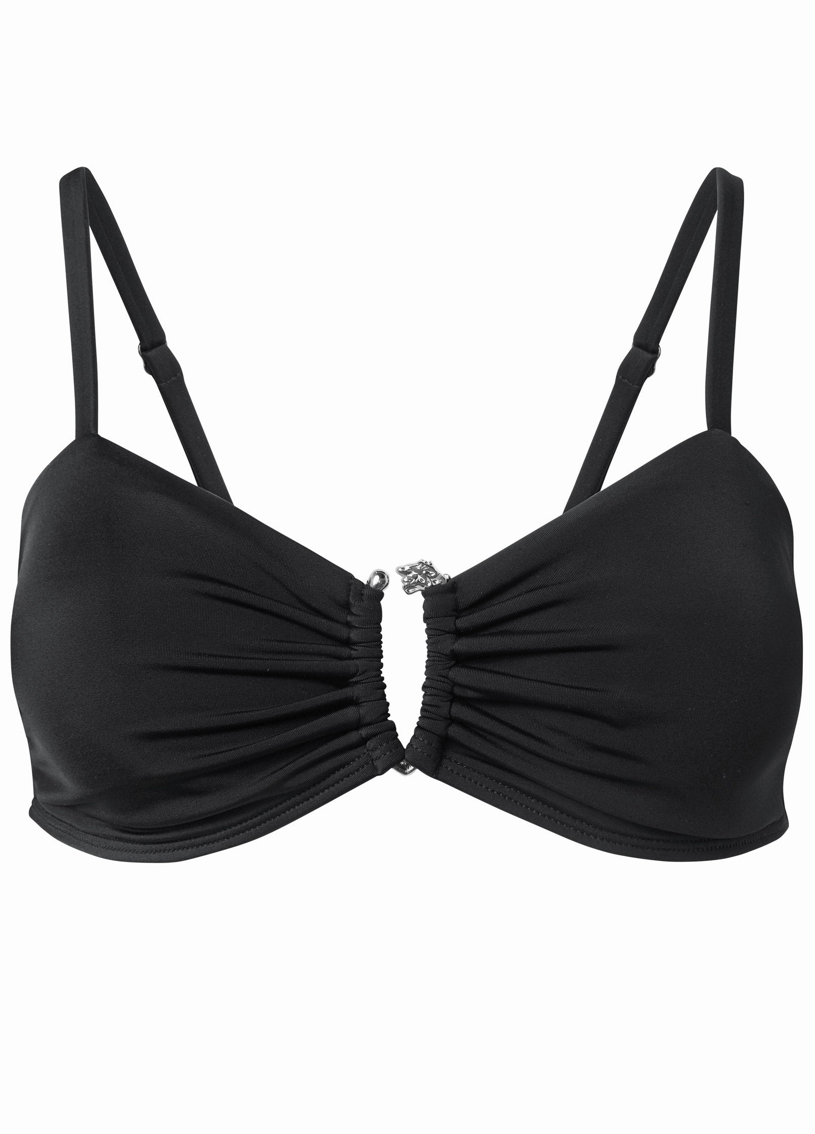 Fierce Ring Bikini Top - Black Beauty