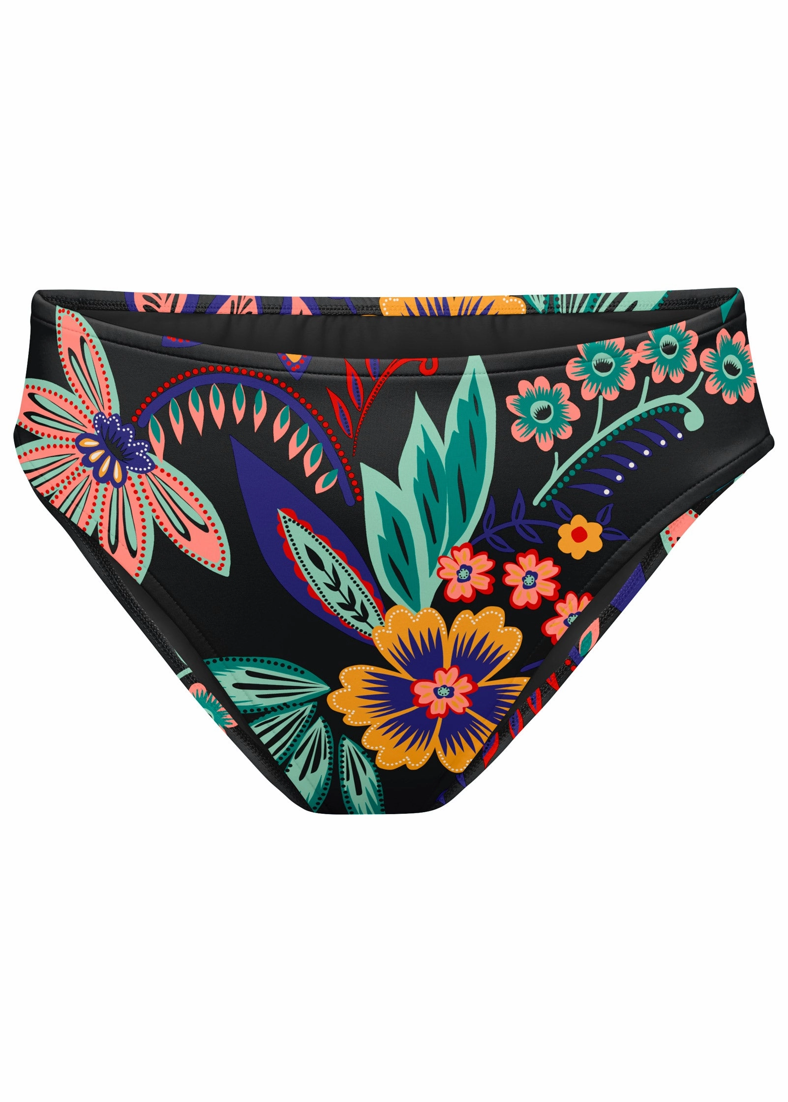 Fiji Moderate Bottom - Moonlit Florals