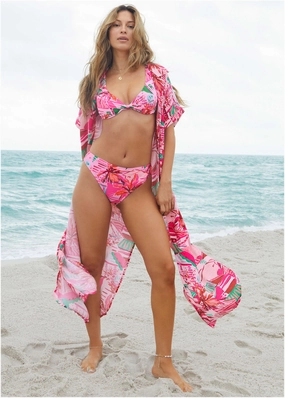 Fiji Moderate Bottom - Seaside Escape modest swim bottoms women, comfortable bikini bottoms