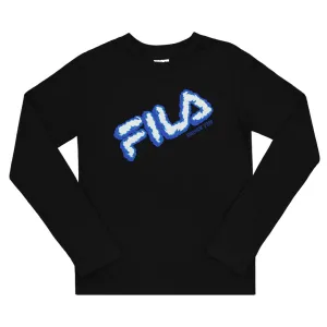 FILA - Kids' (Junior) Graphic Long Sleeve T-Shirt (82FB44 BLK)