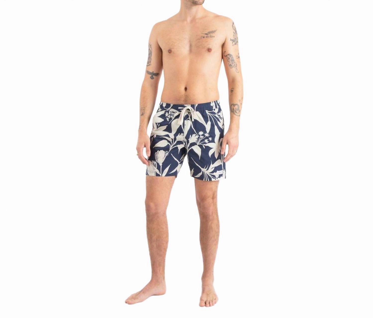 Fingal Elastic Boardshort In Insignia Blue