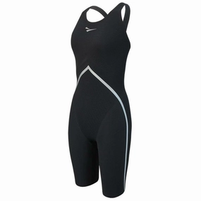 FINIS Rival Open Back Women's Kneeskin - Black swim training suits women, performance one piece swimsuits