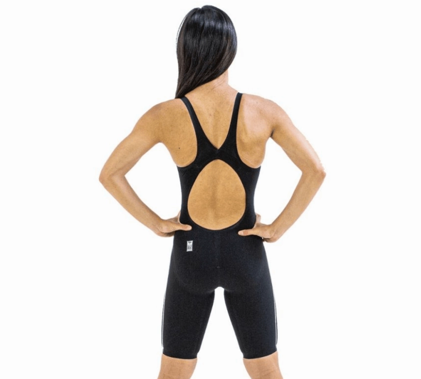 Finis Vapor Pro Women's Technical Open Back Kneeskin - Black
