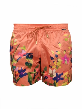 Floral Print Swimsuit summer mens swimwear, mens athletic swimwear