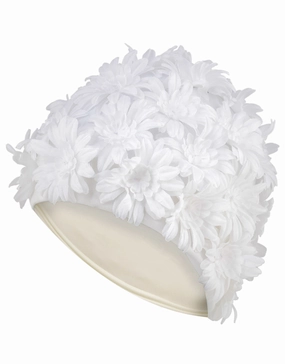 Floral Swim Cap fashy swimwear collection, fashy thermal swimwear