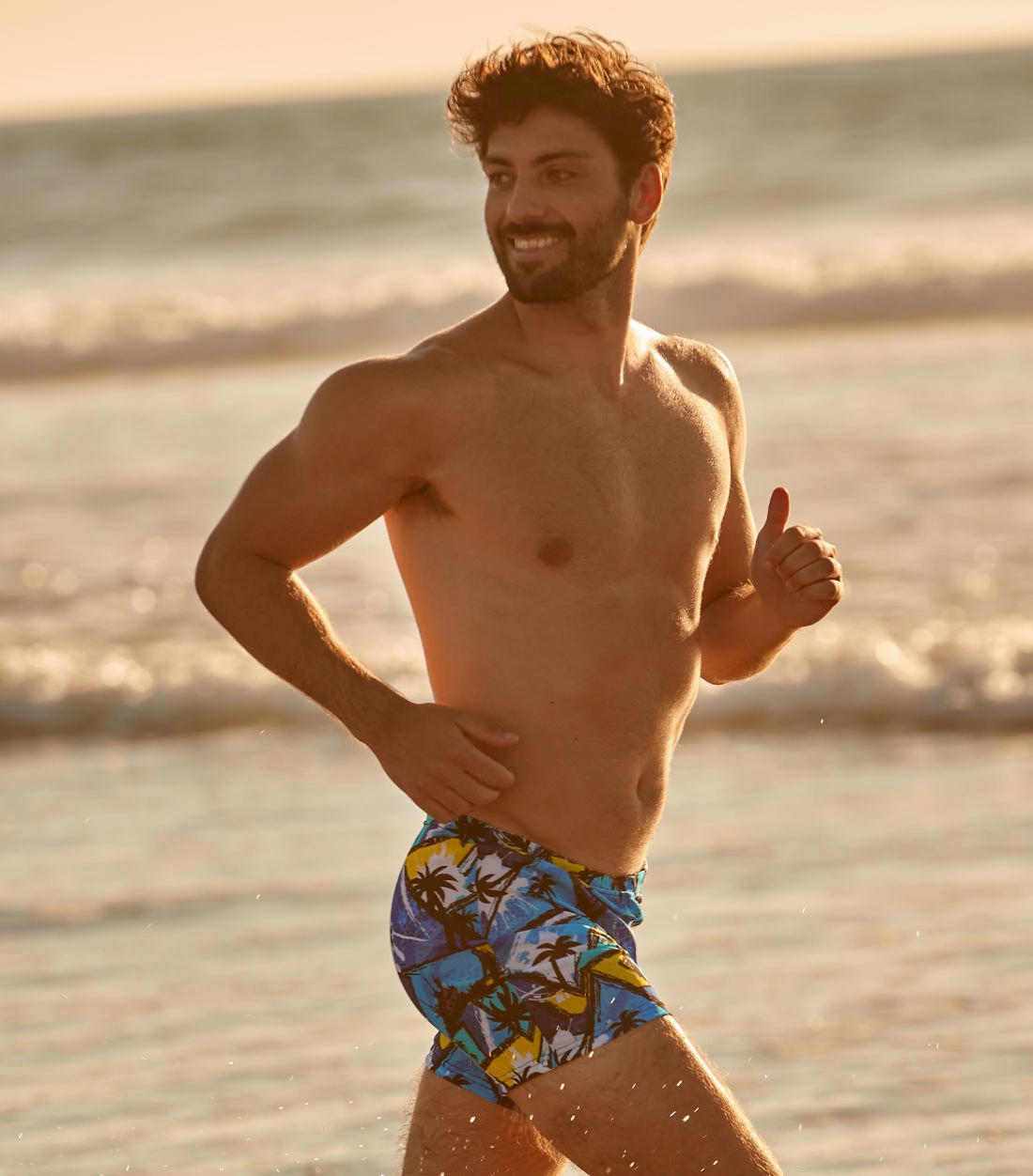Florida Tan Through Swim Shorts