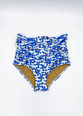 Flowerworks | Maternity Bottoms elastic waistband swim bottoms, mix-and-match bikini bottoms