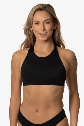 Force Bikini Top - Black all types of swimwear, stylish swimwear for all body types