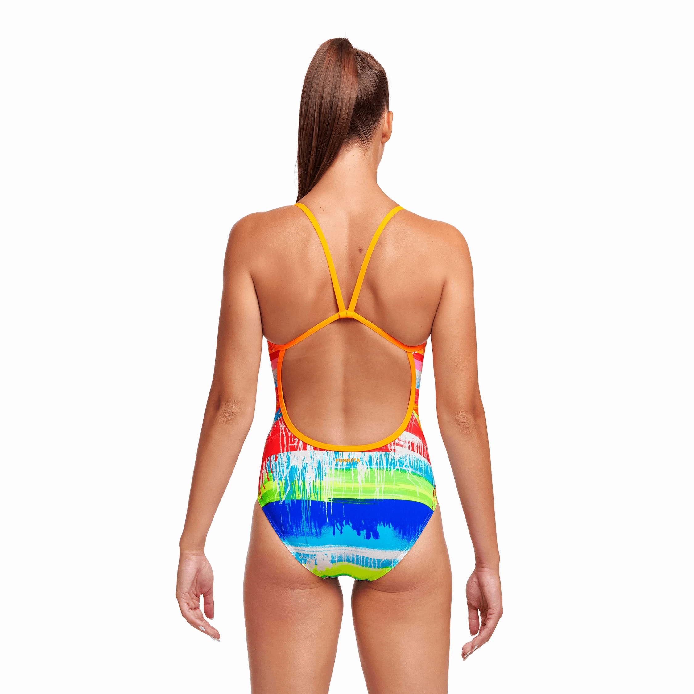 Funkita Dye Hard Ladies Single Strap Swimsuit