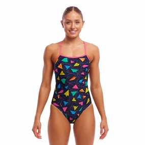 Funkita Fly Bye Swim Secure Ladies Period Swimsuit swim training suits women, performance one piece swimsuits