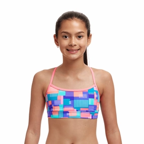 Funkita Giga Bit Girls Swim Sports Top swim training suits women, performance one piece swimsuits