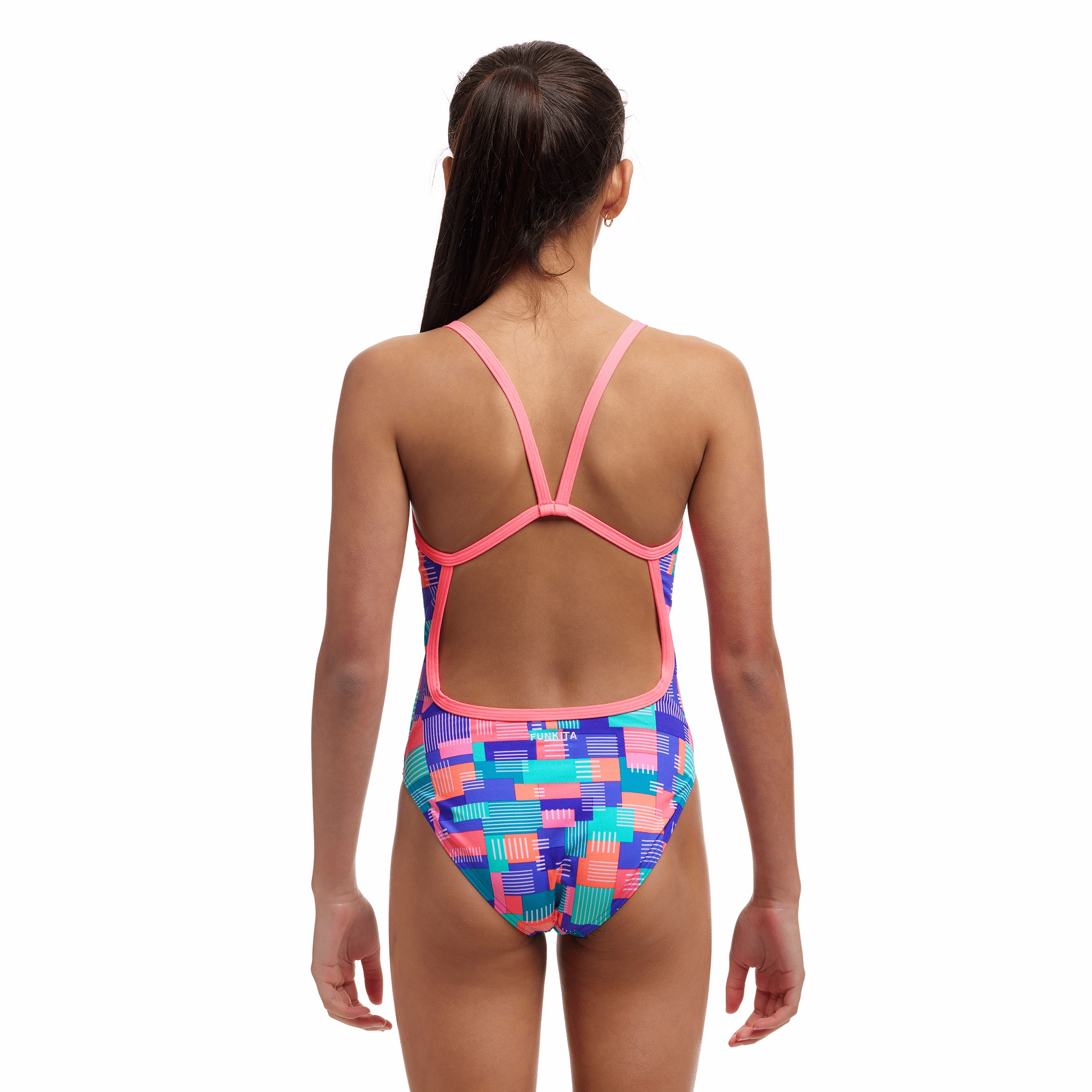 Funkita Giga Bit Single Strap Girls Swimsuit
