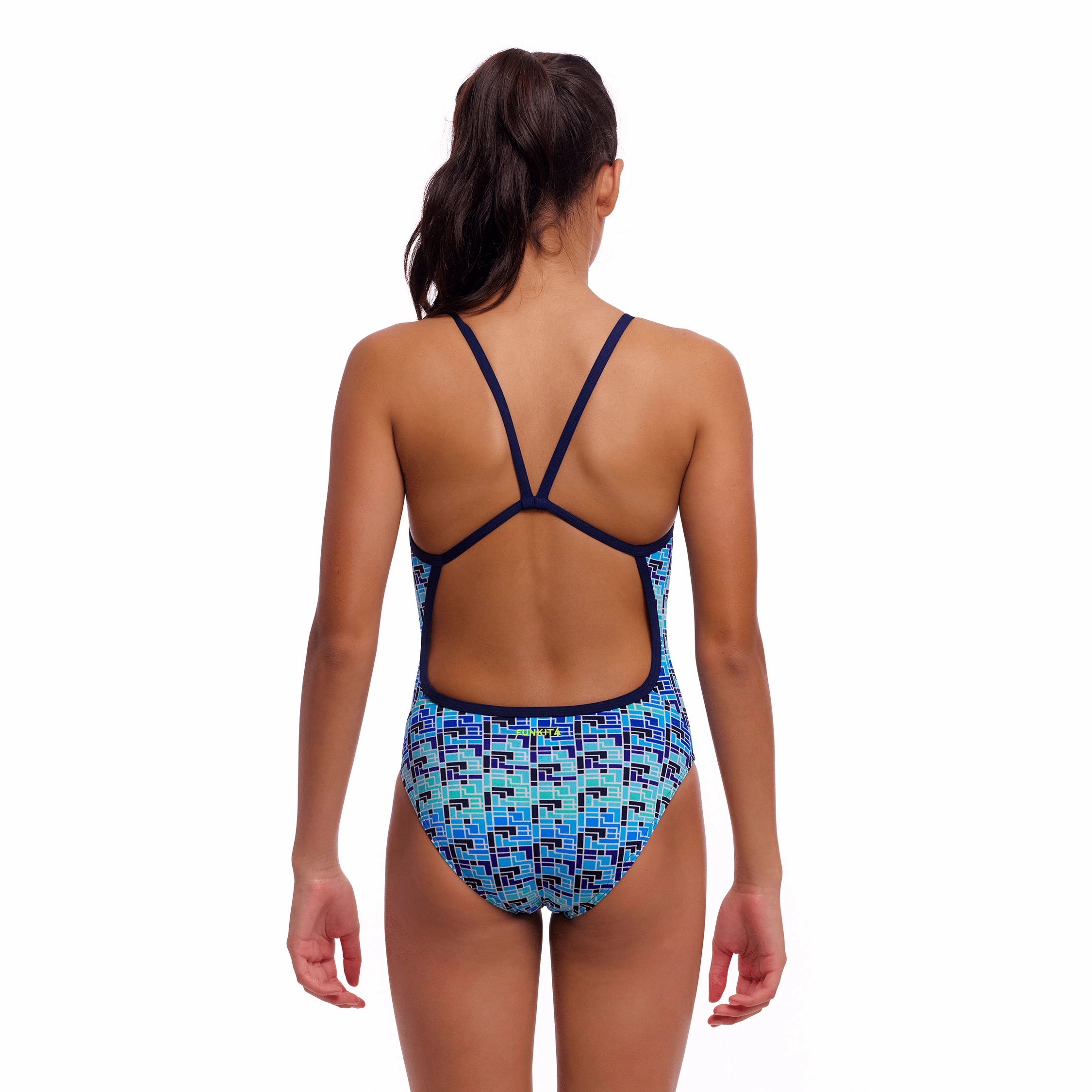 Funkita Jack Stack Single Strap Girls Swimsuit